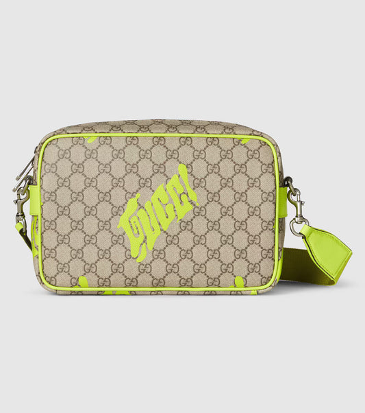 Sac à bandoulière avec imprimé moyen format