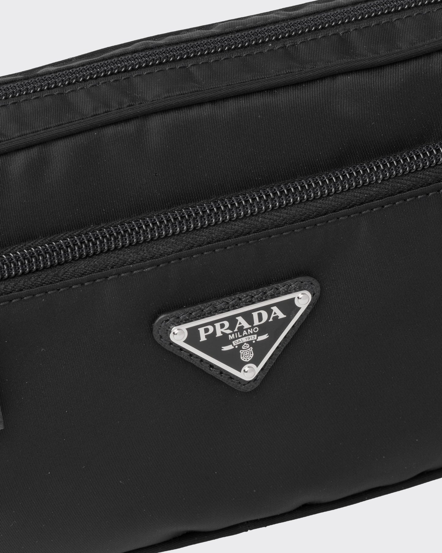 Sac banane en Re-Nylon et cuir Saffiano - #3