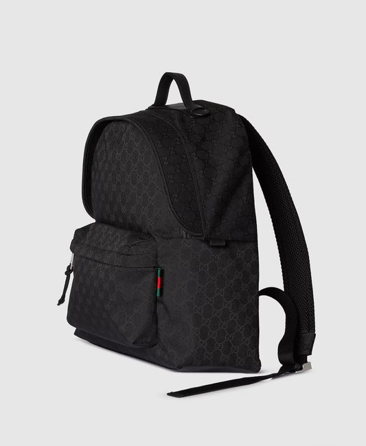 Sac à dos en toile GG moyen format - #1