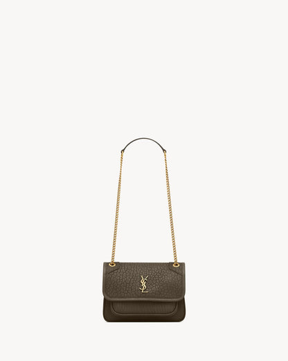 MINI NIKI EN CUIR D'AGNEAU GRAINÉ - Y°SL