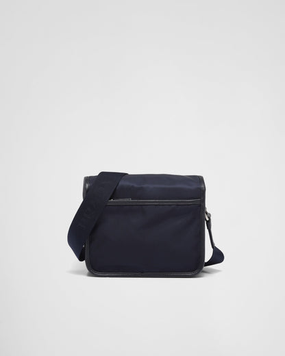 Sac porté épaule en Re-Nylon et cuir Saffiano - #5