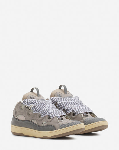 LANV°N LEATHER CURB GRIS
