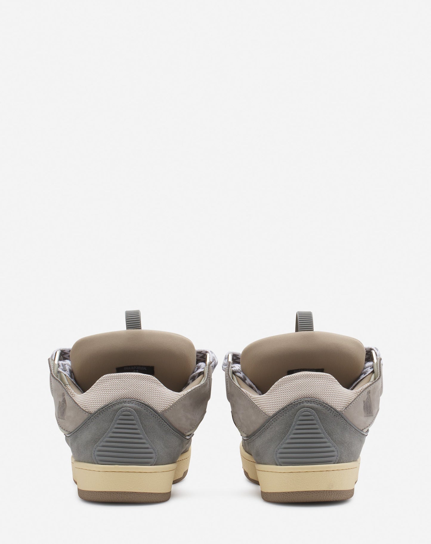 LANV°N LEATHER CURB GRIS