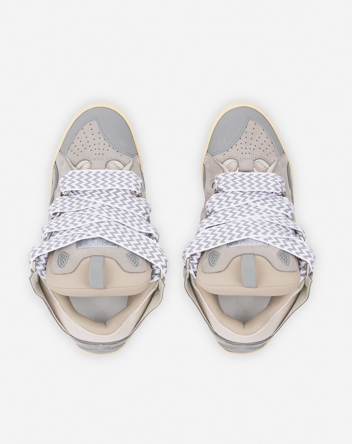 LANV°N LEATHER CURB GRIS