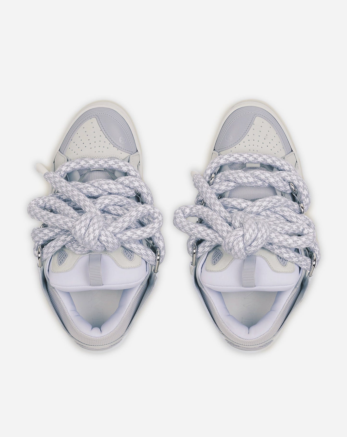 LANV°N WITH SNAKE LACES BLANC