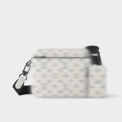 Sacoche LV Blanche + Portefeuille