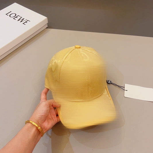 Casquette GG jumbo Jaune