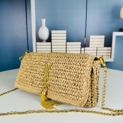 Y°SL - KATE 99 TASSEL IN RAFFIA