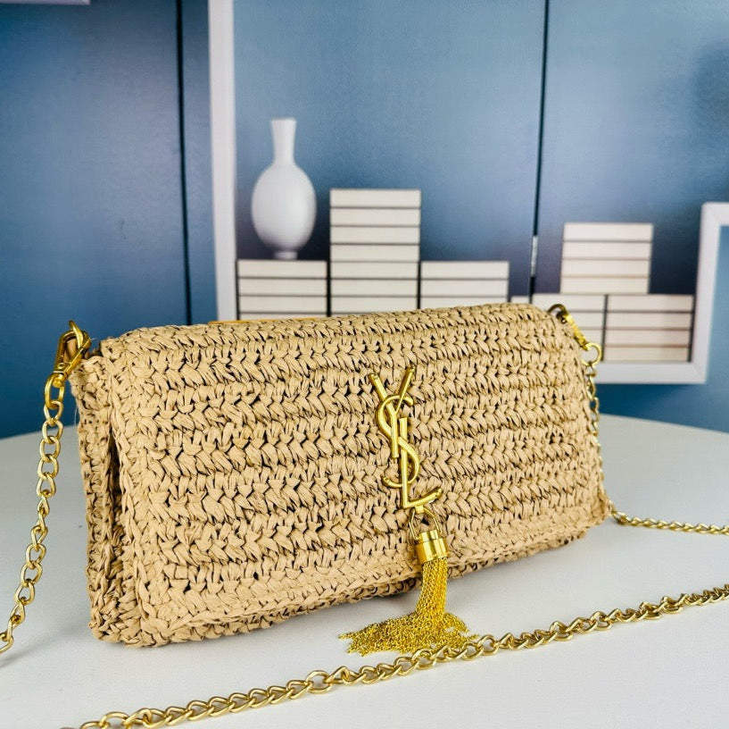 Y°SL - KATE 99 TASSEL IN RAFFIA