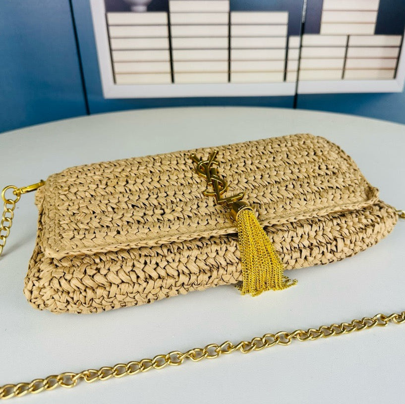 Y°SL - KATE 99 TASSEL IN RAFFIA