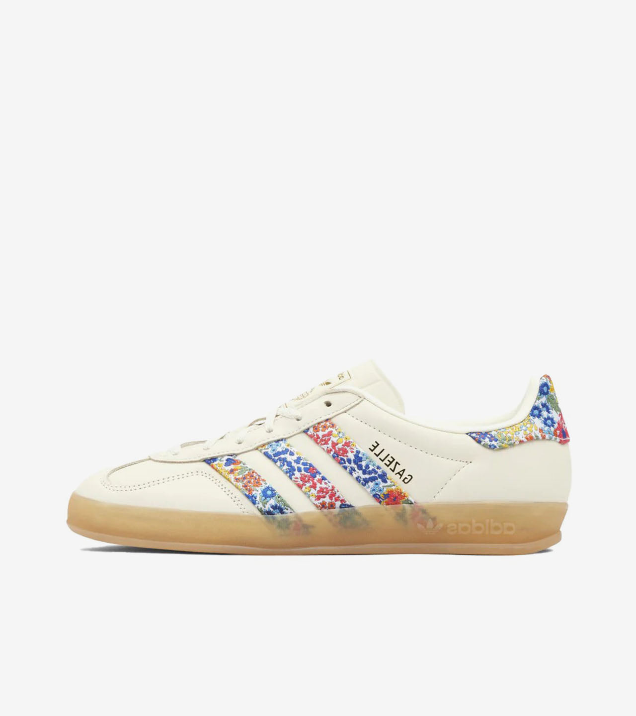 AD°DAS Gazelle Indoor Liberty London Floral Embroidery Stripes (Women's)