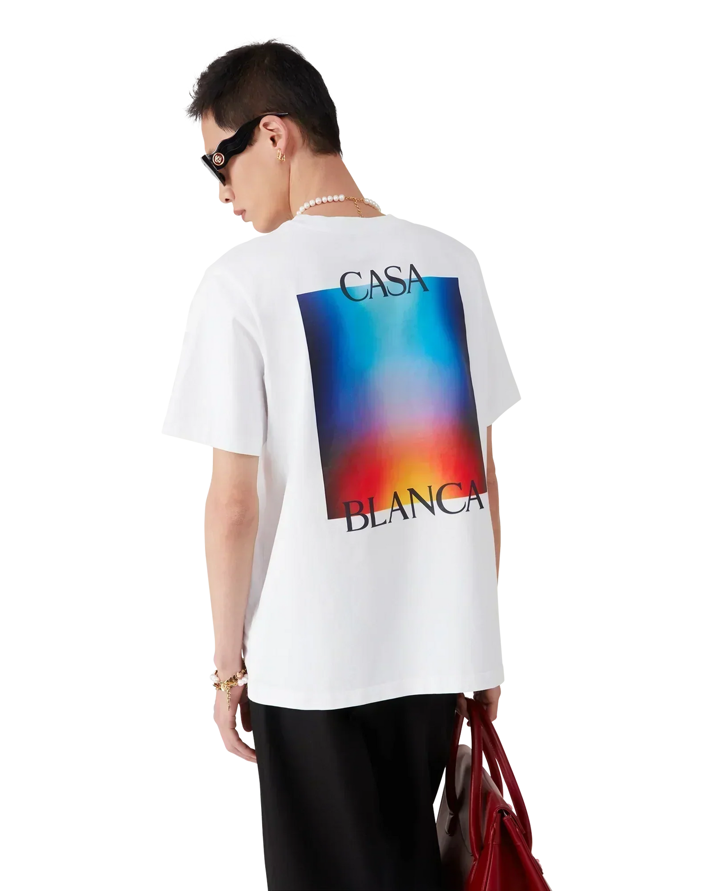 Gradient Casa Logo T-Shirt - CASABL°NCA (2)