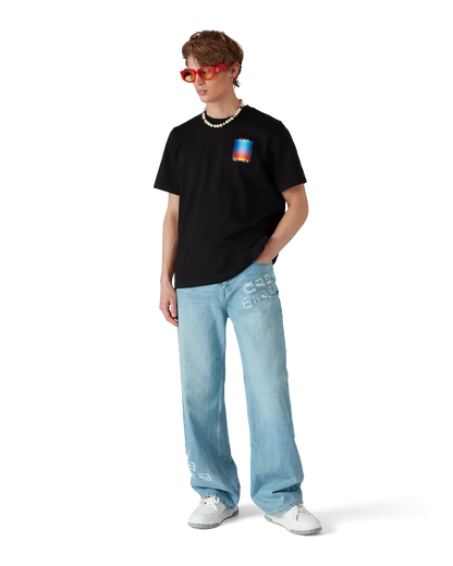 Gradient Casa Logo T-Shirt - CASABL°NCA