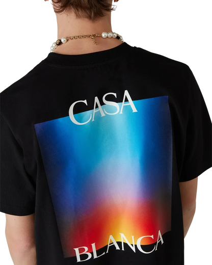 Gradient Casa Logo T-Shirt - CASABL°NCA