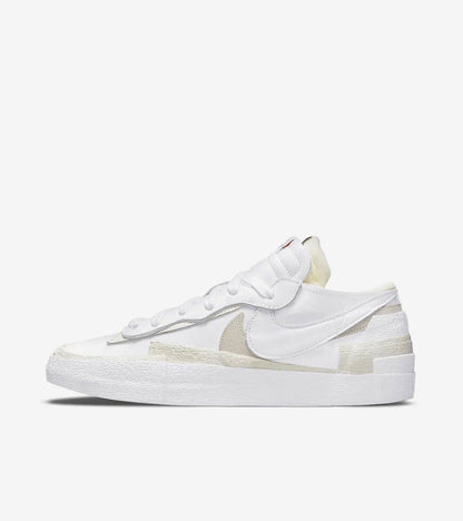N°KE Blazer Low Sacai White Patent Leather