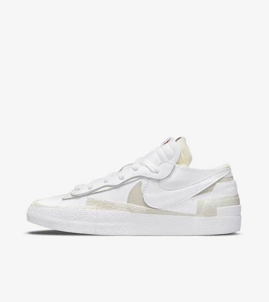 N°KE Blazer Low Sacai White Patent Leather