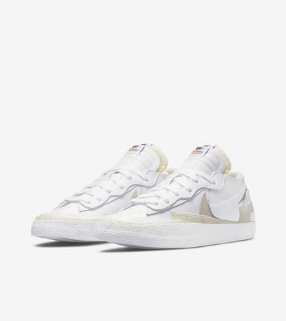 N°KE Blazer Low Sacai White Patent Leather