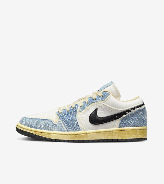 J°RDAN 1 Low SE WRMK Sashiko Denim