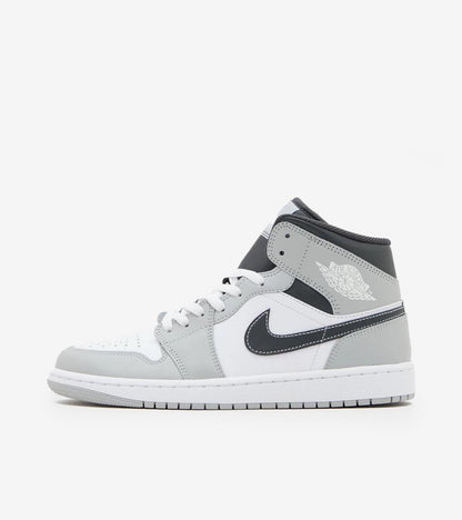 AIR J°RDAN 1 Mid  Light Smoke Grey Anthracite