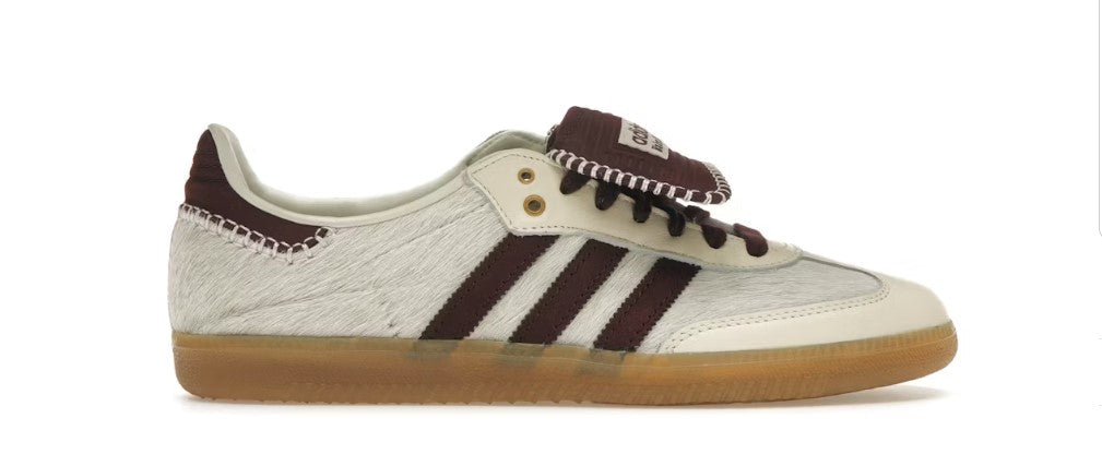 Wales Bonner x AD°DAS Samba Pony Tonal blanc crème