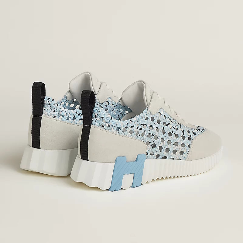 Sneakers HERM°S bleu clair / blanc