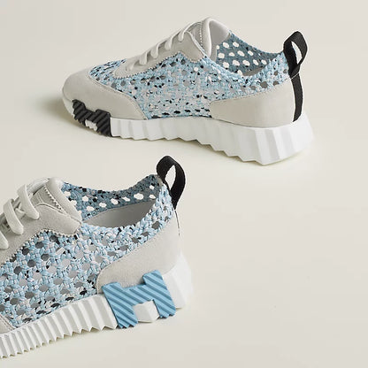 Sneakers HERM°S bleu clair / blanc