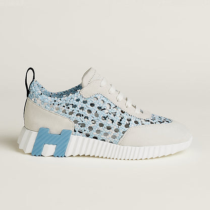 Sneakers HERM°S bleu clair / blanc