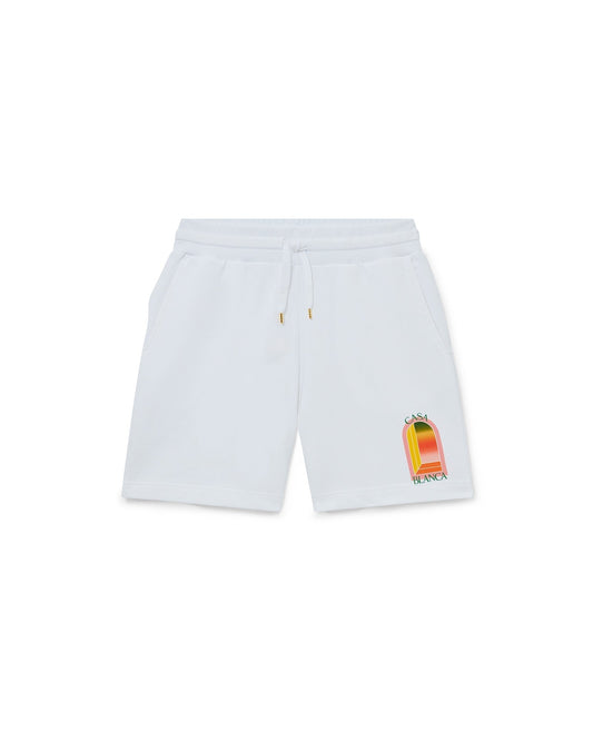 Gradient L'Arche Sweatshorts - CASABL°NCA