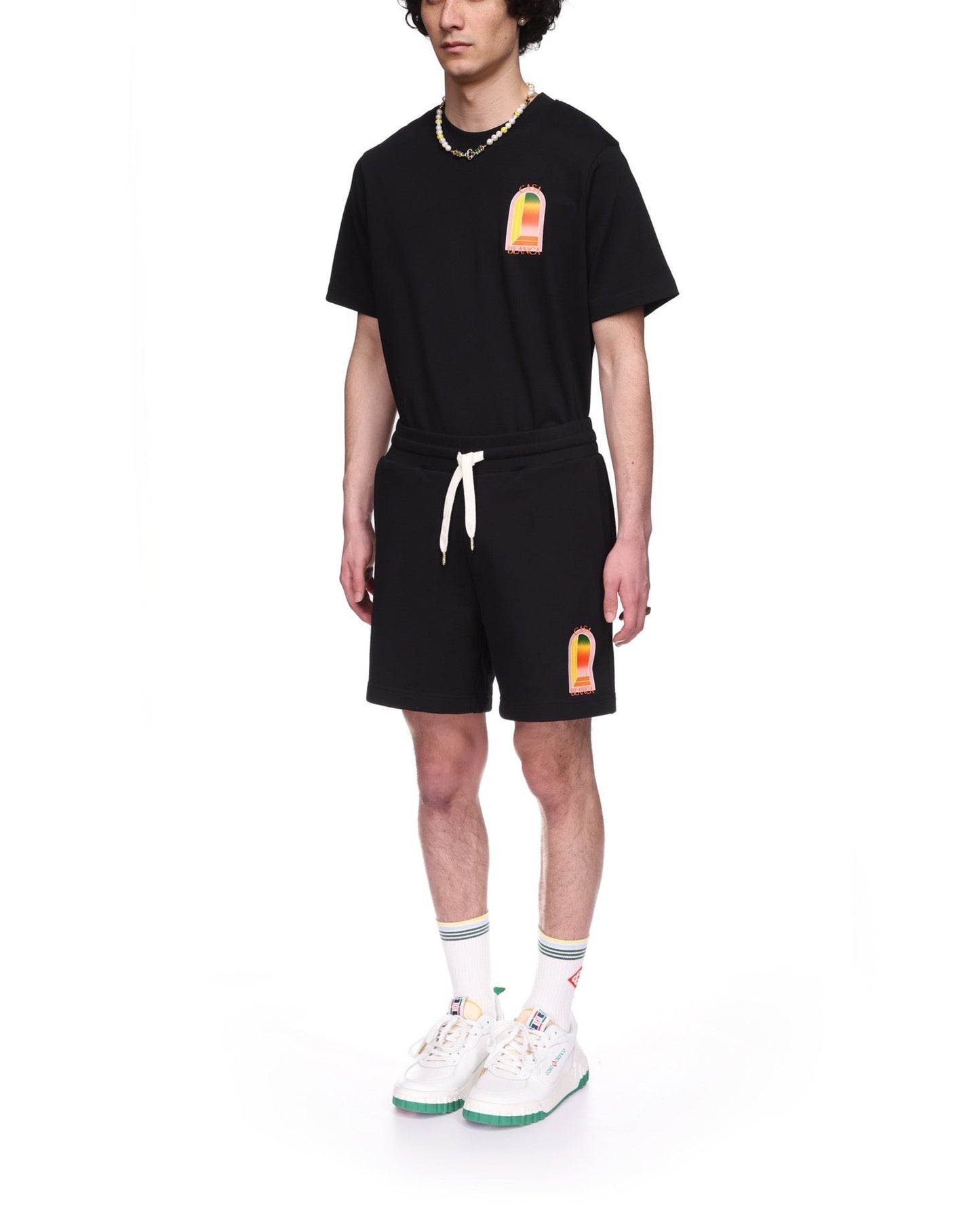 Gradient L'Arche Sweatshorts - CASABL°NCA (2)