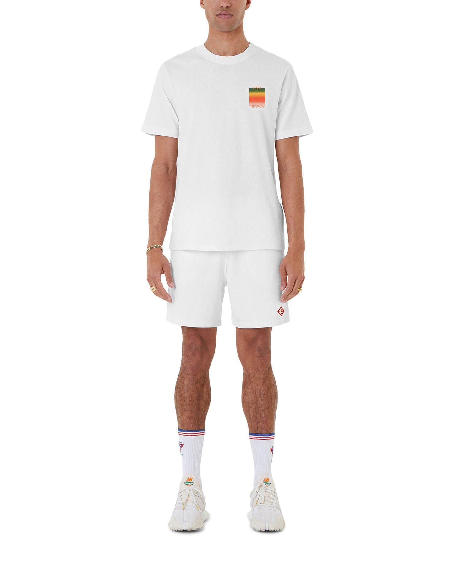 Gradient Casa Logo T-Shirt - CASABL°NCA (6)