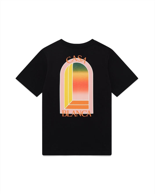 Gradient L'Arche T-Shirt - CASABL°NCA