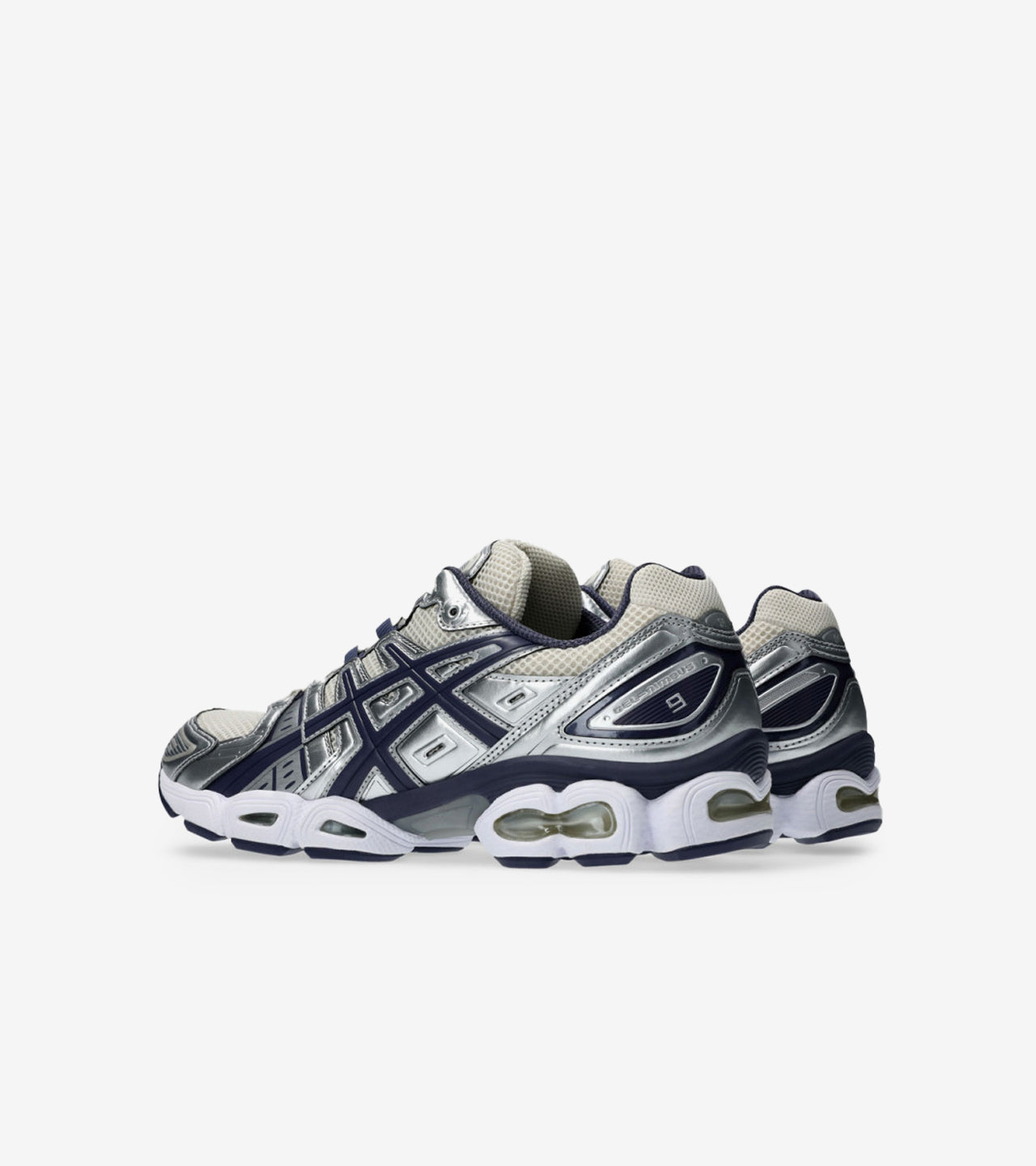 AS°CS Gel-Nimbus 9 Oatmeal Indigo Fog