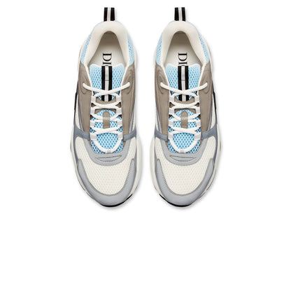 DI°R B22 Sky Blue And Grey Trainer