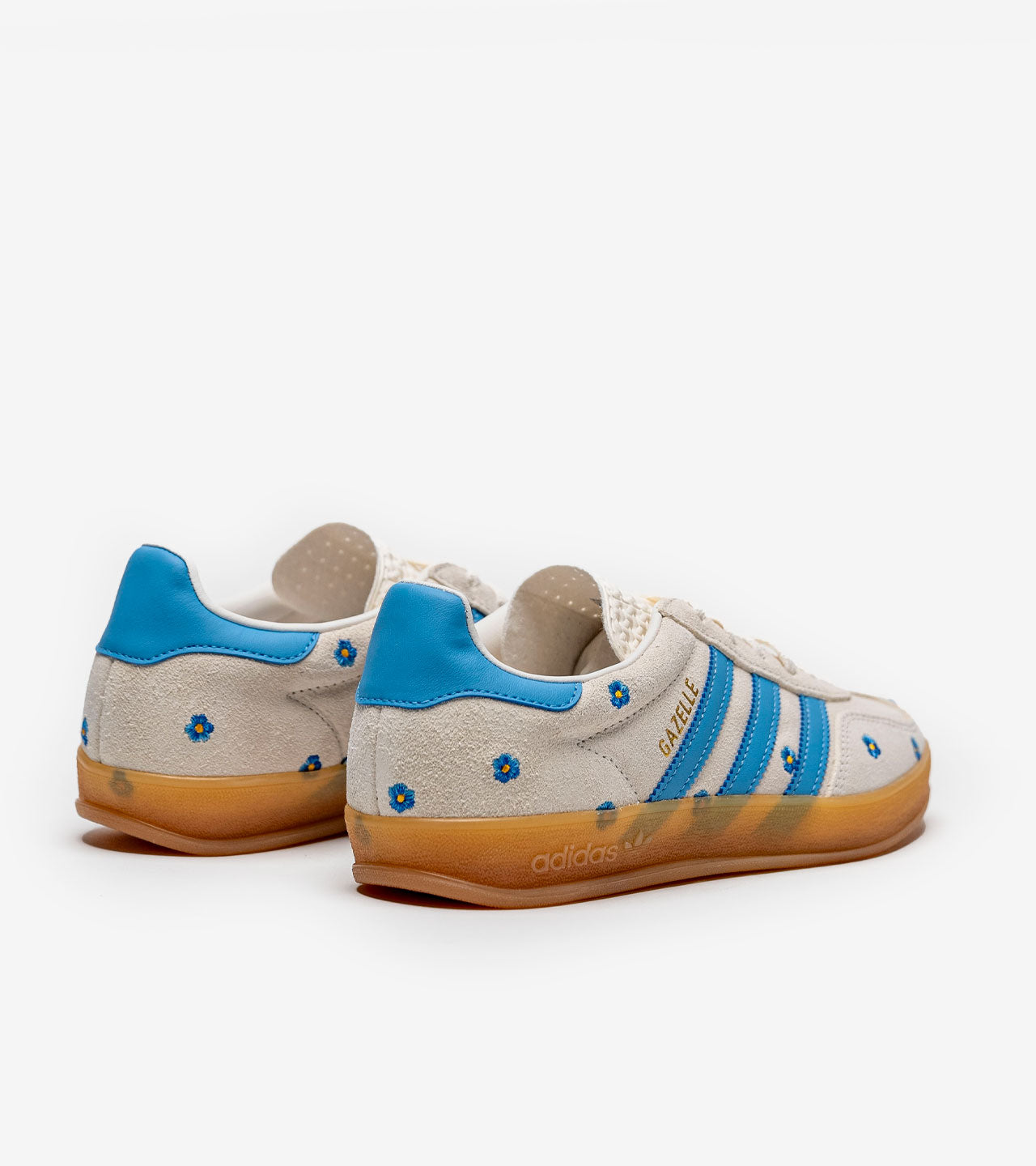 AD°DAS Gazelle Indoor Light Blue Floral (Women's)