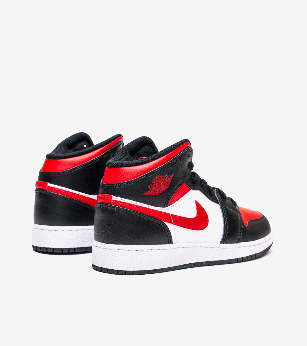 AIR J°RDAN 1 Mid Gym Red Black White