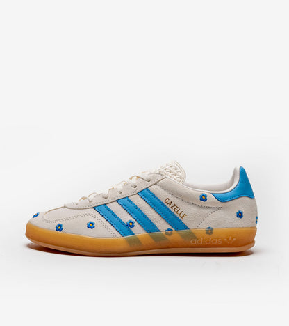 AD°DAS Gazelle Indoor Light Blue Floral (Women's)