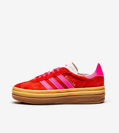 AD°DAS Gazelle Bold Collegiate Red Lucid Pink (Women's)