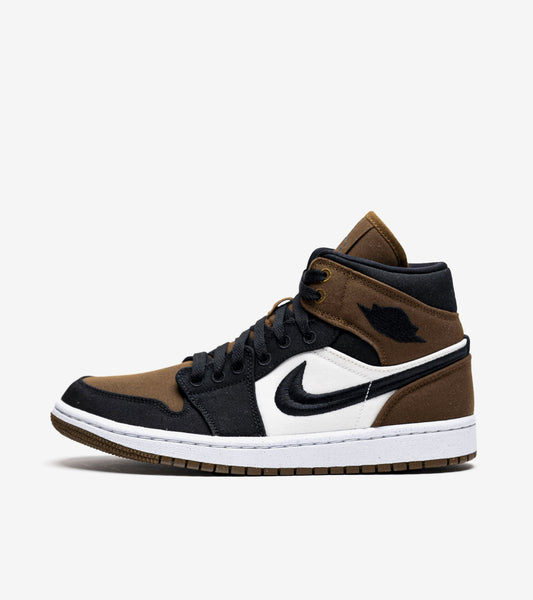 J°RDAN 1 Mid Olive Toe (Women's)