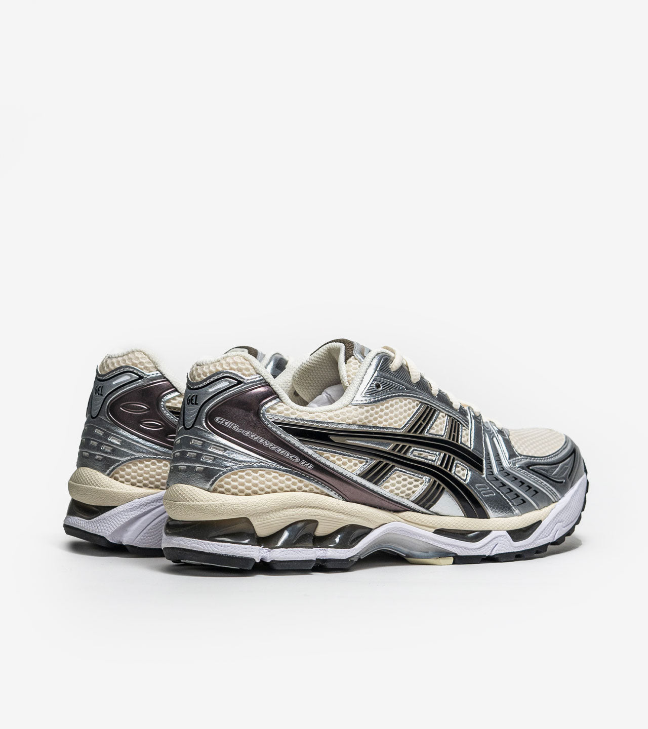 AS°CS Gel-Kayano 14 Cream Black Metallic Plum