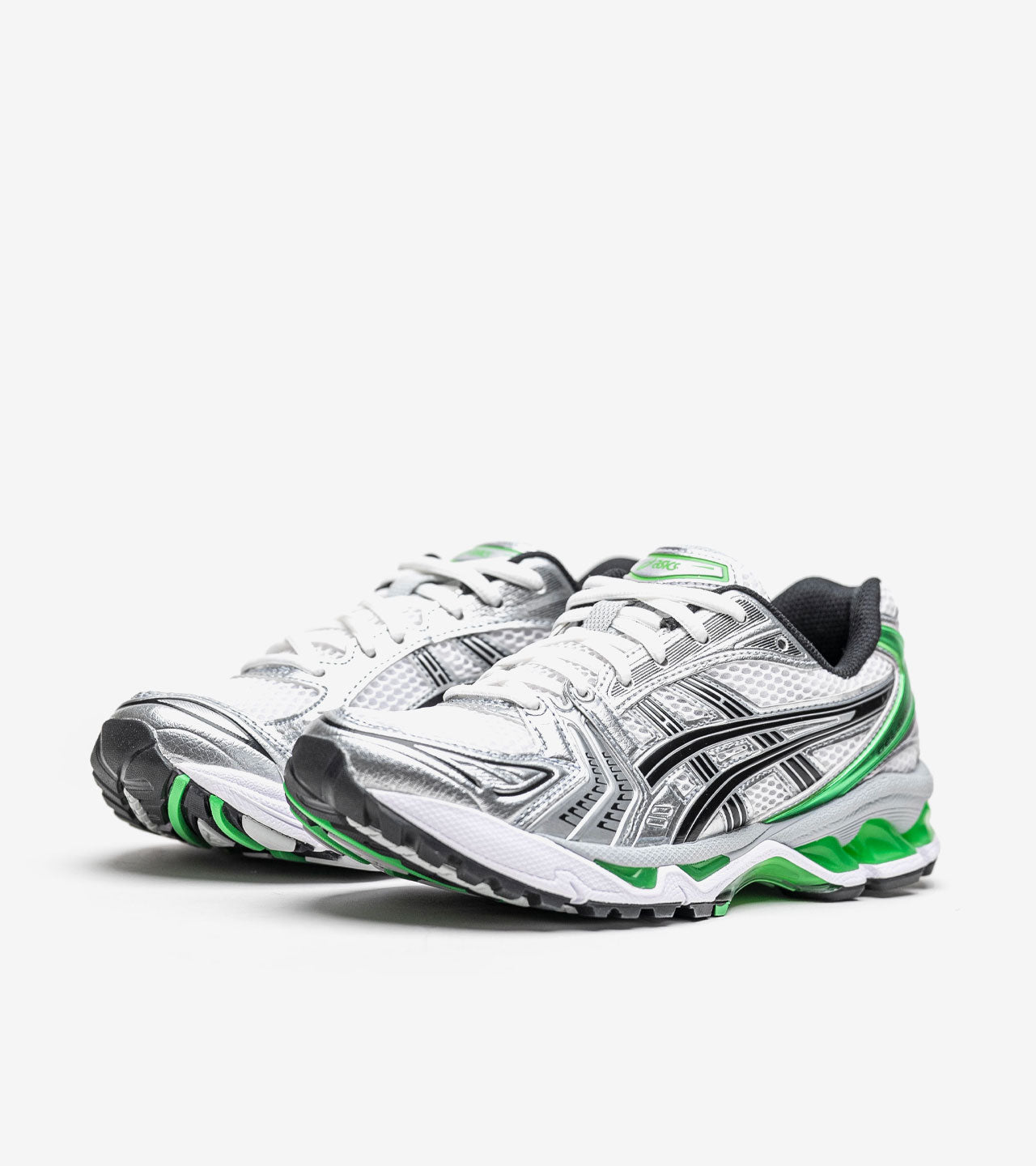 AS°CS Gel-Kayano 14 blanc/vert malachite
