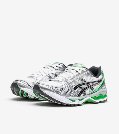 AS°CS Gel-Kayano 14 blanc/vert malachite