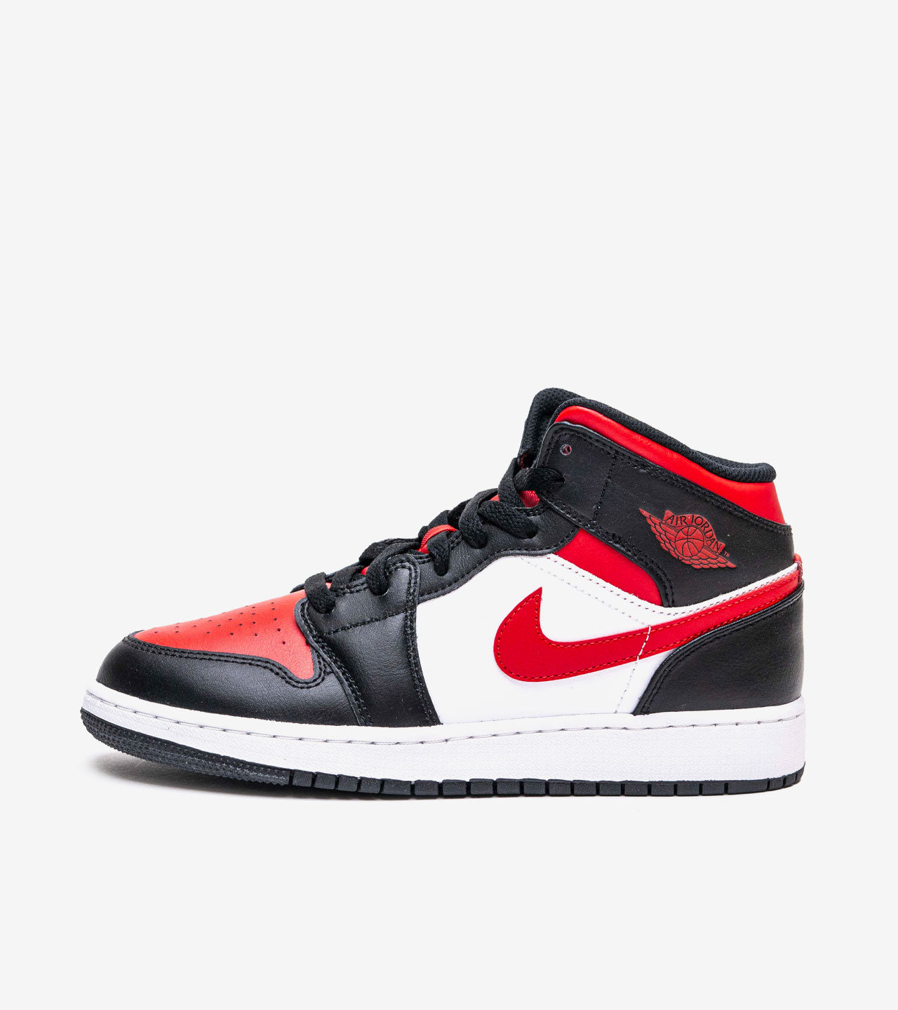 AIR J°RDAN 1 Mid Gym Red Black White