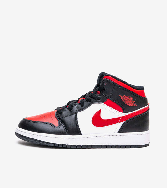 AIR J°RDAN 1 Mid Gym Red Black White