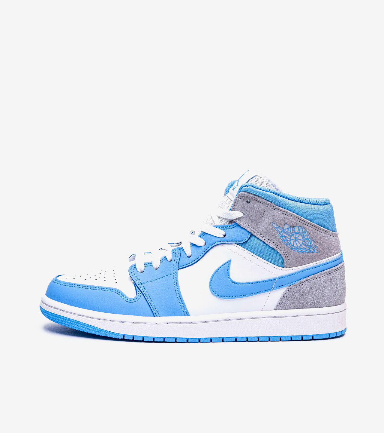 J°RDAN 1 Mid University Blue Grey