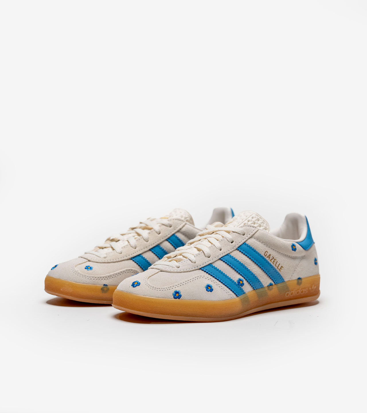 AD°DAS Gazelle Indoor Light Blue Floral (Women's)