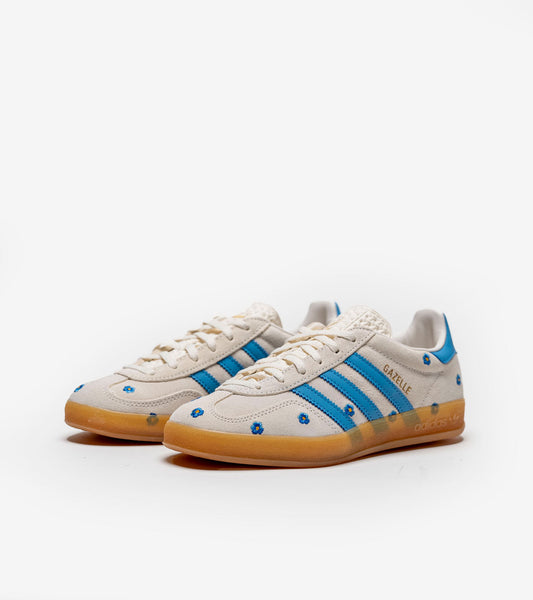 AD°DAS Gazelle Indoor Light Blue Floral (Women's)