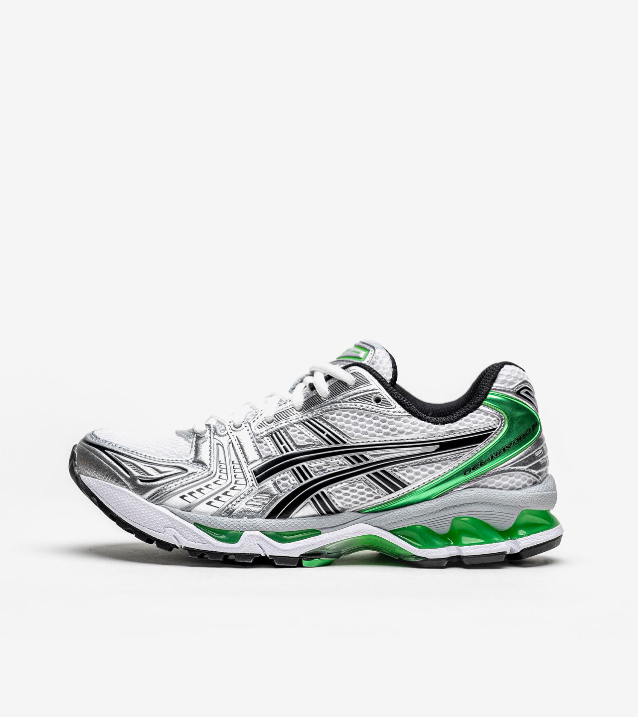 AS°CS Gel-Kayano 14 blanc/vert malachite