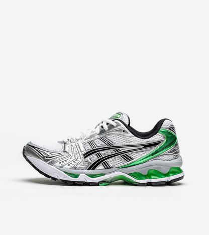 AS°CS Gel-Kayano 14 blanc/vert malachite