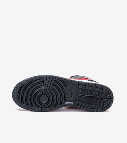 AIR J°RDAN 1 Mid Gym Red Black White