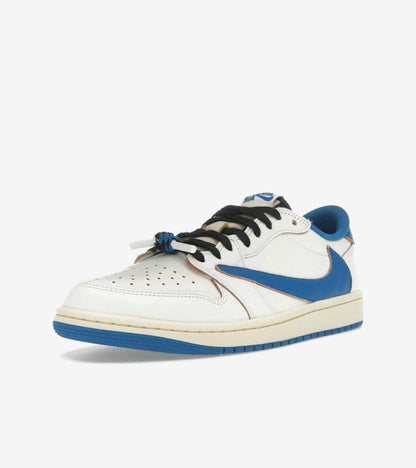 J°RDAN 1 Retro Low OG SP Fragment x TR°VIS SCOTT Sail Military Blue